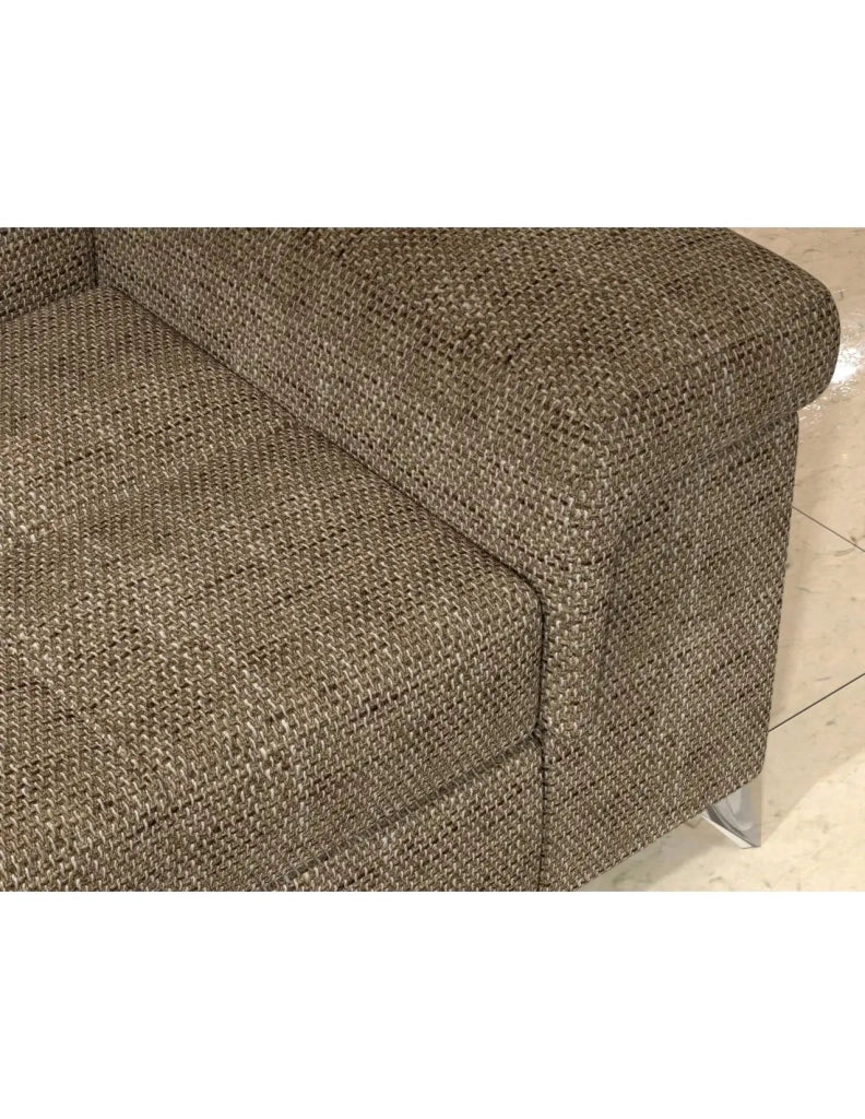 Divano letto angolare PALAZZO 4 posti beige – angolo destro con 1 cuscino