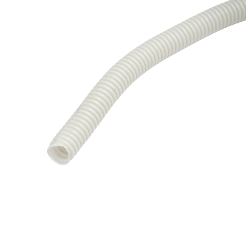 Tubo Corrugato16mm senza filettatura, ignifugo in polietilene HDPE 320N, grigio 50m/rotolo
