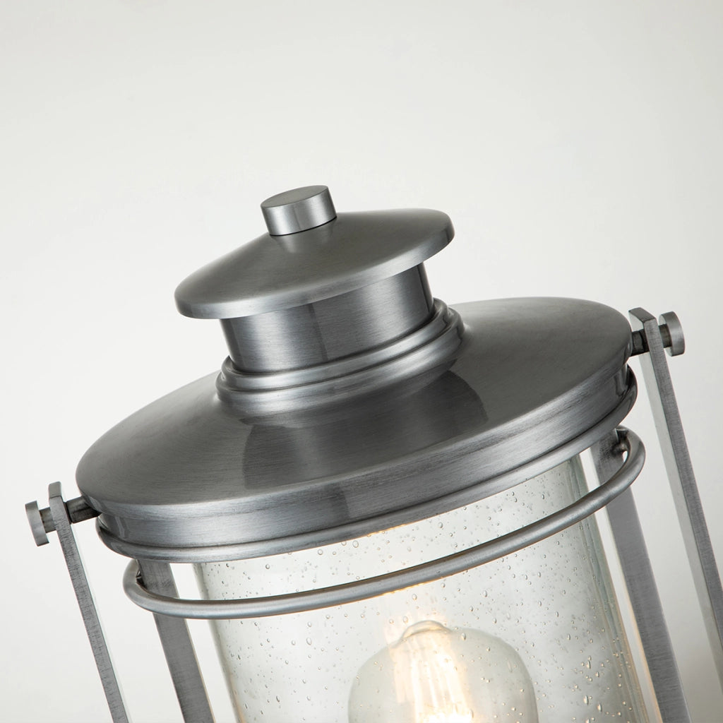 Lampada colonna esterno alluminio E27 Booker Quintiesse