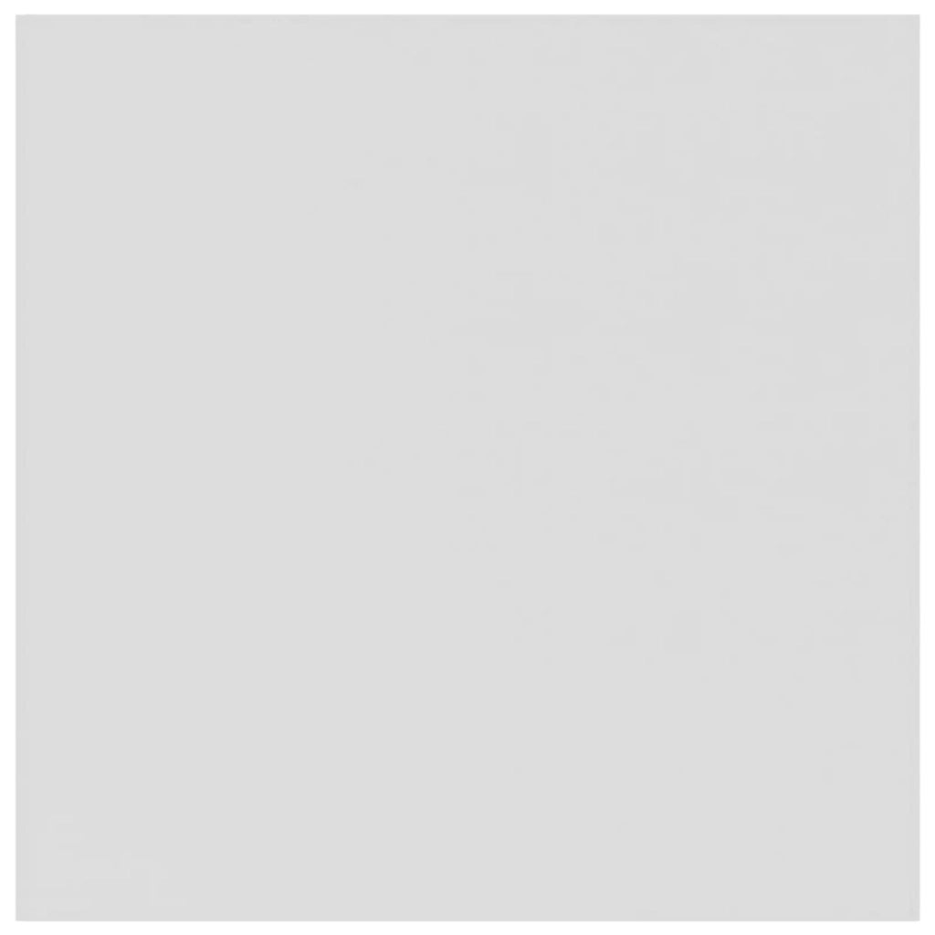 Tovaglia da Tavolo Quadrato Bianco 140 x 140 cm Poliestere 42039853