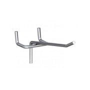 10 GANCI SINGOLI 6CM PER PANNELLO FORATO