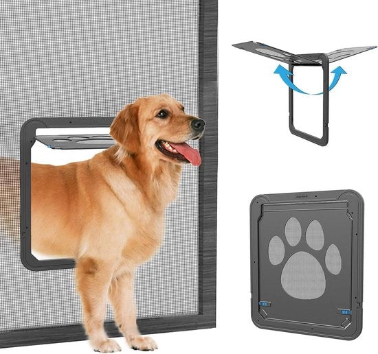 Porta per animali con chiusura magnetica
