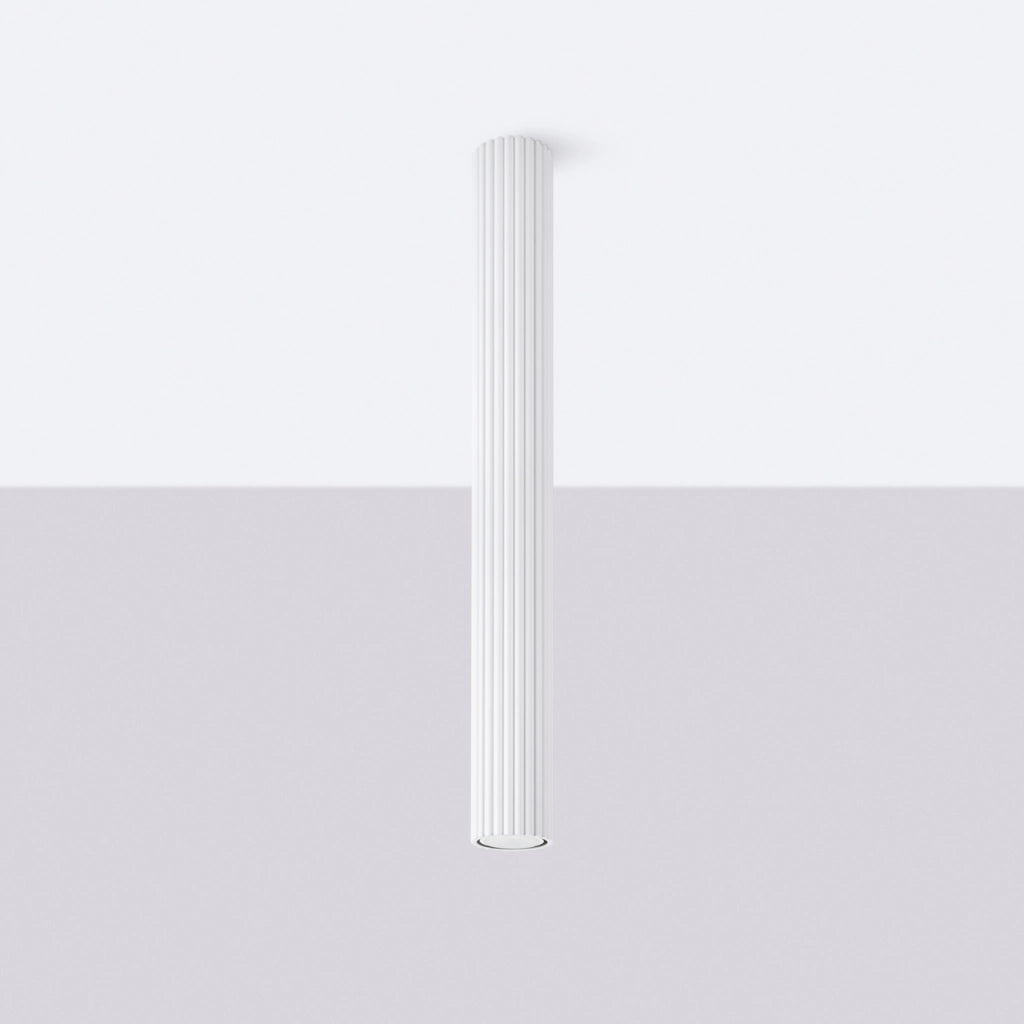 Lampada da soffitto KARBON 60 bianco