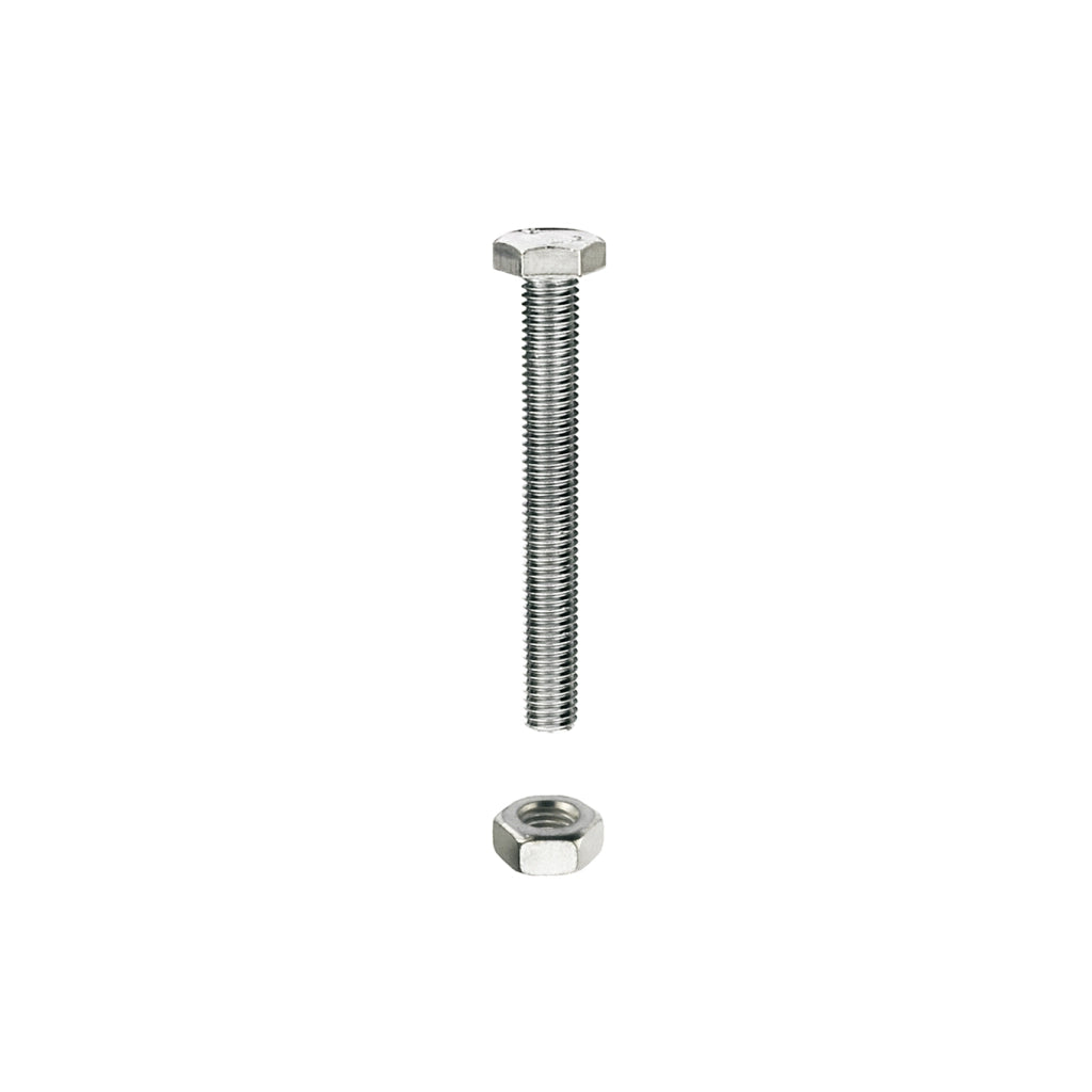 Bulloni testa esagonale DIN 933 - M8 x 80 - 10 pz.