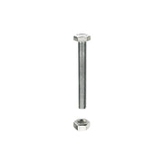 Bulloni testa esagonale DIN 933 - M8 x 80 - 10 pz.