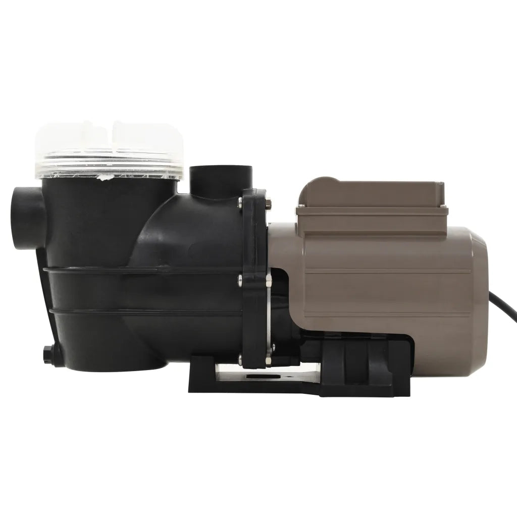Pompa per Piscina con Timer Nera 0,25 HP 8000 L/h cod mxl 61535