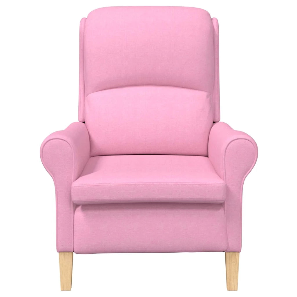 poltrona Rosa 76 x 94 x 102 cm Tessuto