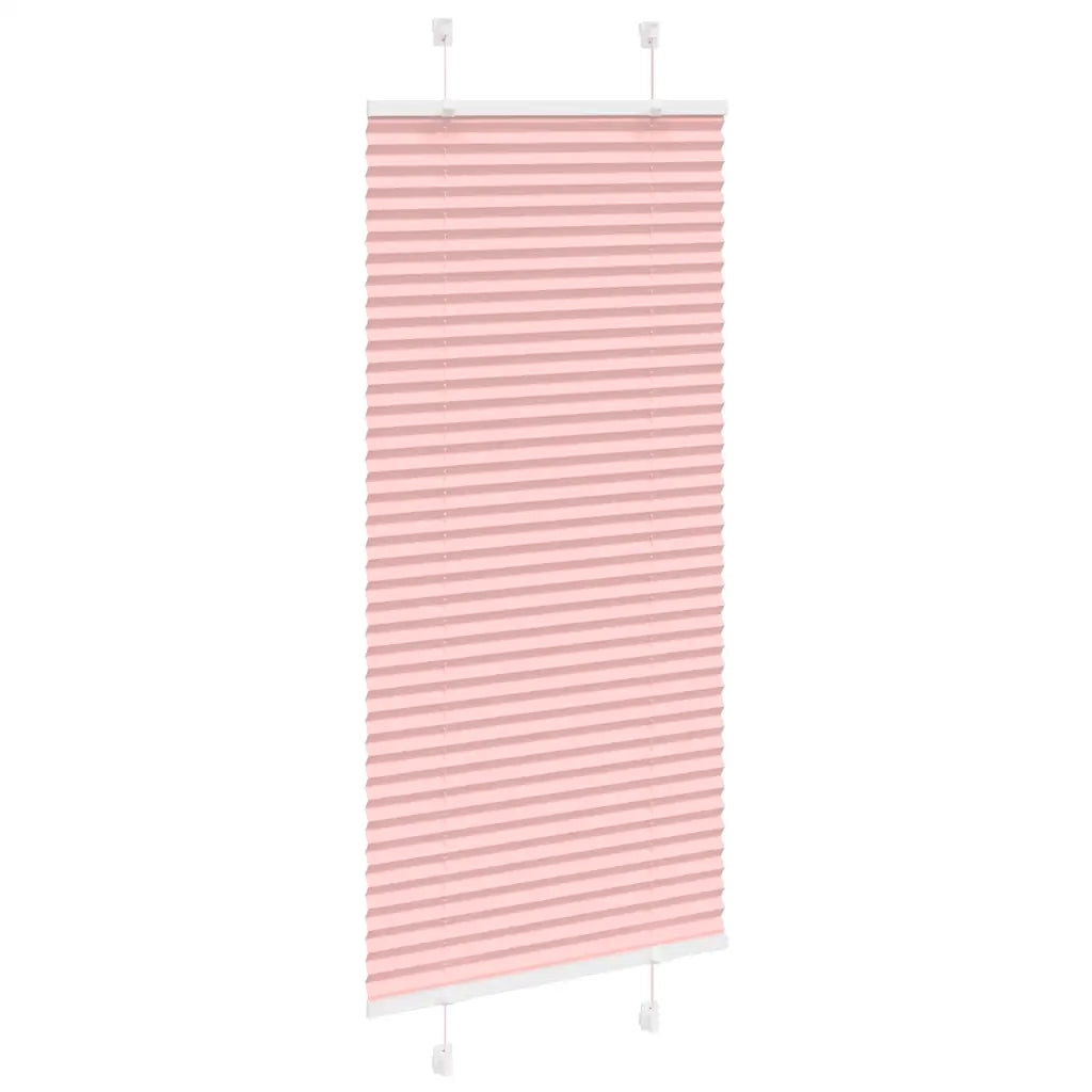 Tenda Plissettata Rosa 65x150 cm Larghezza Tessuto 64,4 cm 4015442