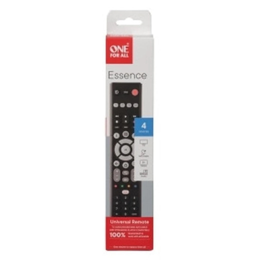 One For All Telecomando universale Essence Basic 4in1 Nero