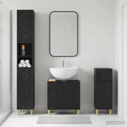 Set di armadietti da bagno in 3 pezzi DELFT 3417865