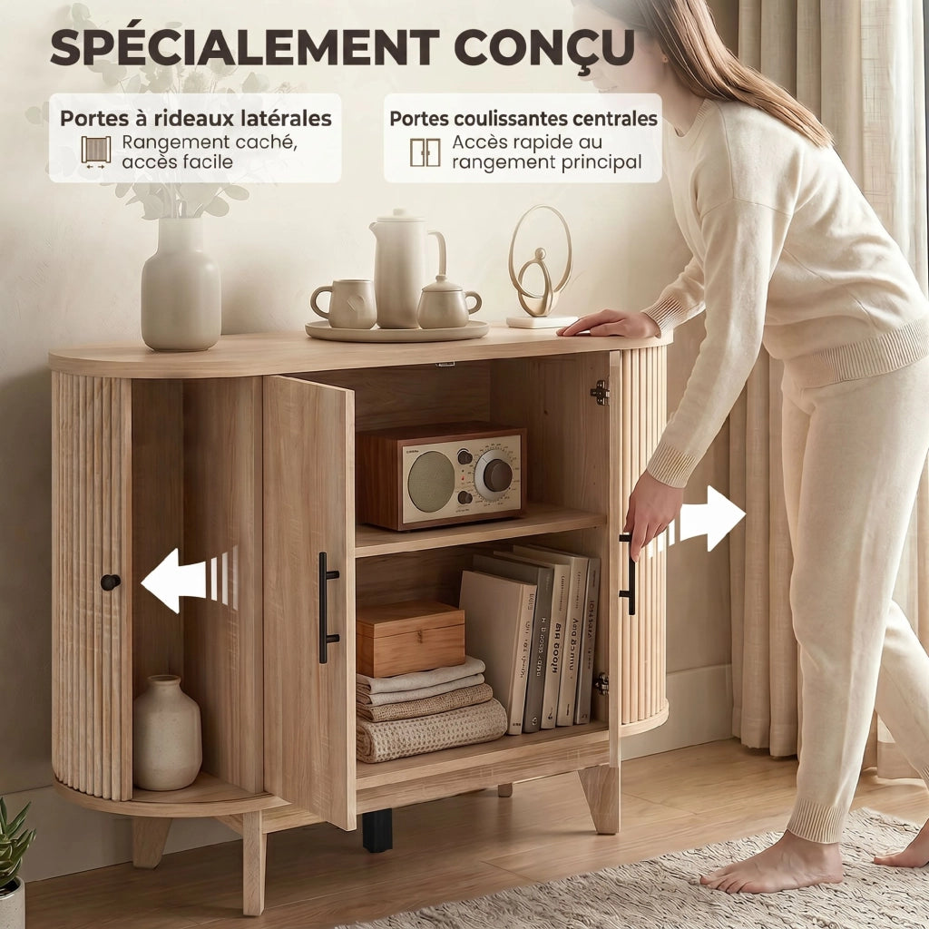 Buffet ¨C zephmum ¨C quercia, 90x40x76 cm