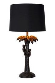 Lampada da tavolo Lucide Extravaganza Coconut E27 nera