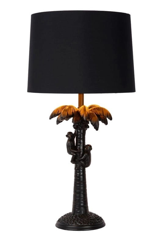 Lampada da tavolo Lucide Extravaganza Coconut E27 nera