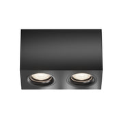 Maytoni Lampada Da Soffitto Slim 2 luci GU10 nero alluminio