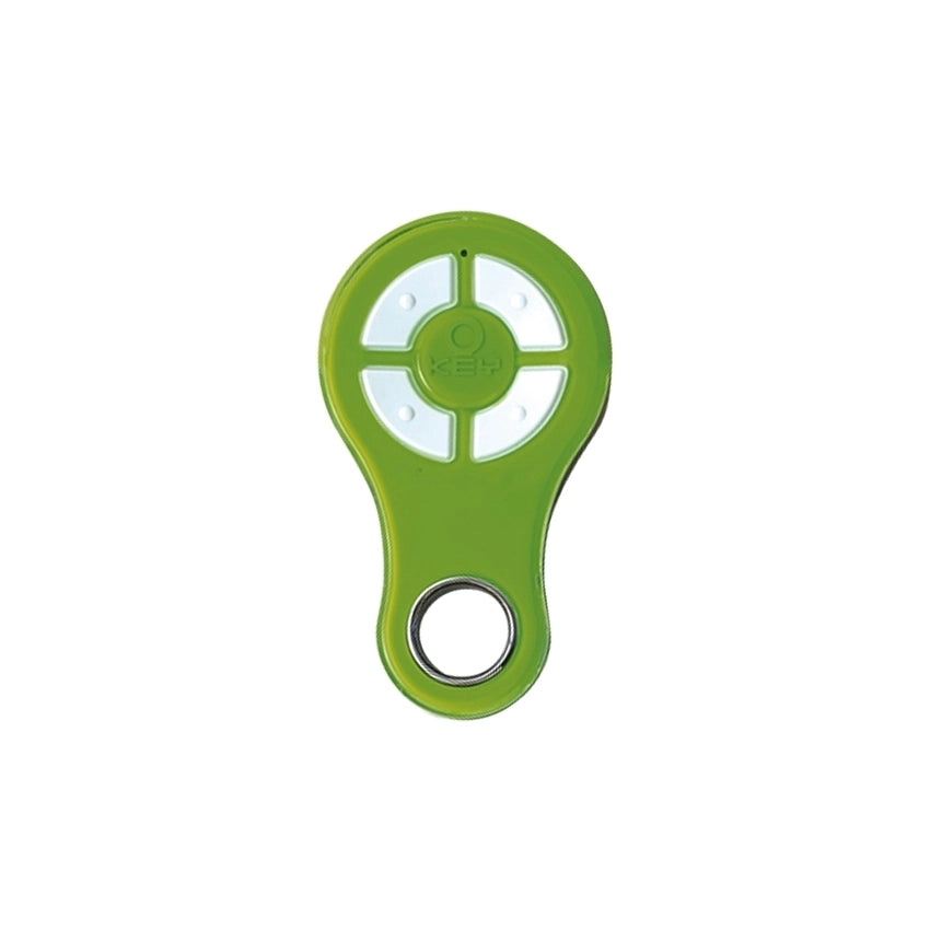10 PZ RADIOCOMANDO VERDE RESISTENTE ALL'ACQUA 4 CH 433 MHZ KEY AUTOMATION 44GR