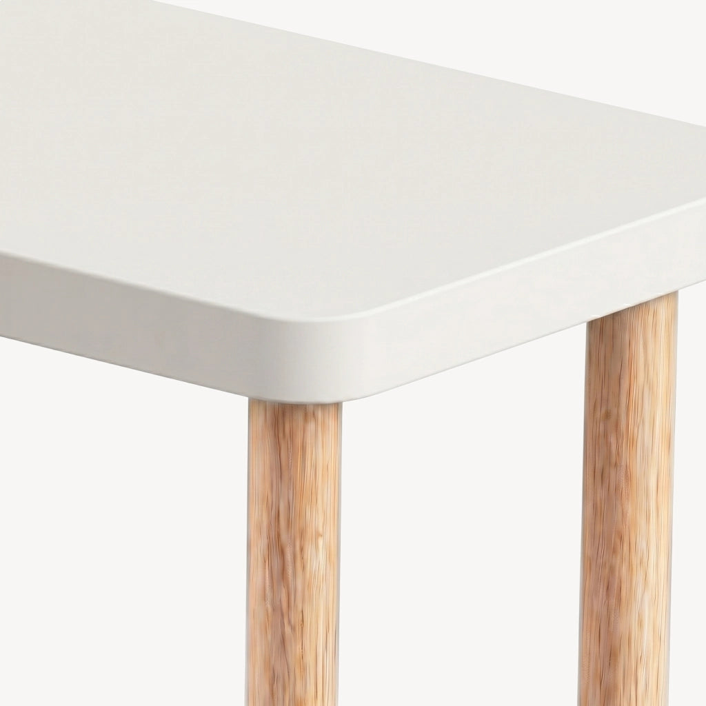 Scaffale da Terra Multiuso Nampernu a 3 Piani 62 x 40 x 18 cm - Bianco [en.casa]