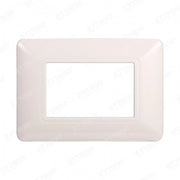 ETTROIT PLACCA PLASTICA 3P BIANCA compatibile matix bticino| MT83301 - ETTROIT