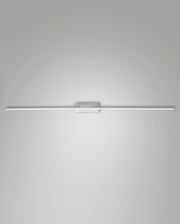Nala Lampada da Parete LED Integrato 20W 2460lm IP44 3000K Warm White Struttura in Metallo e Metacrilato Colore Bianco Design Moderno 109.5cm