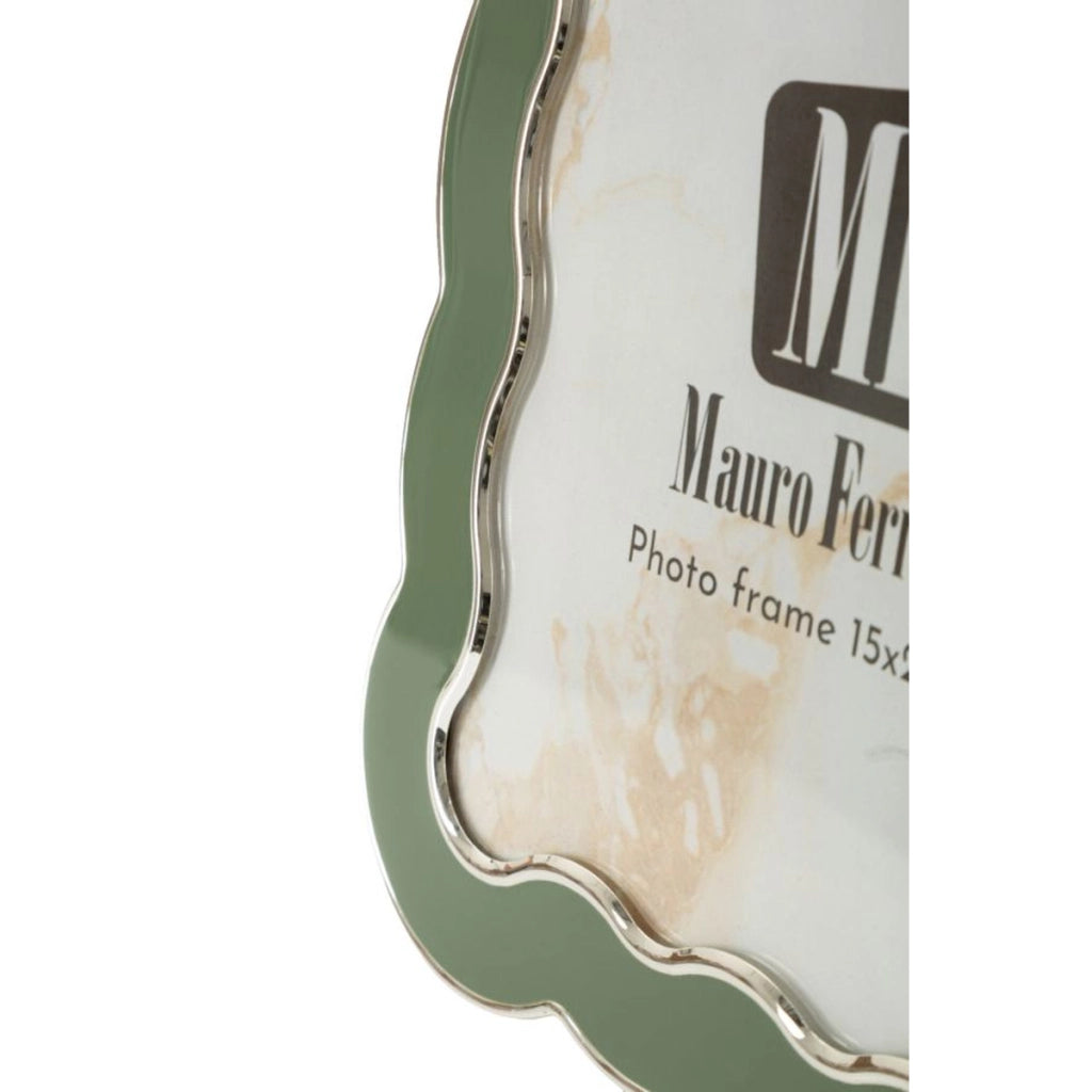 Portafoto VKH1014, Verde, Metallo, 15,7x1,3x21,1 cm