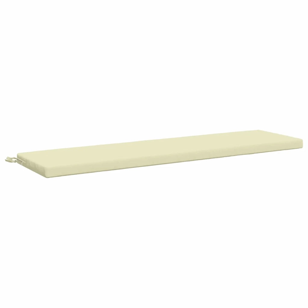 Cuscini per Panchina a 2 Pezzi SOEST 2 pz 100% Poliestere Crema 949057