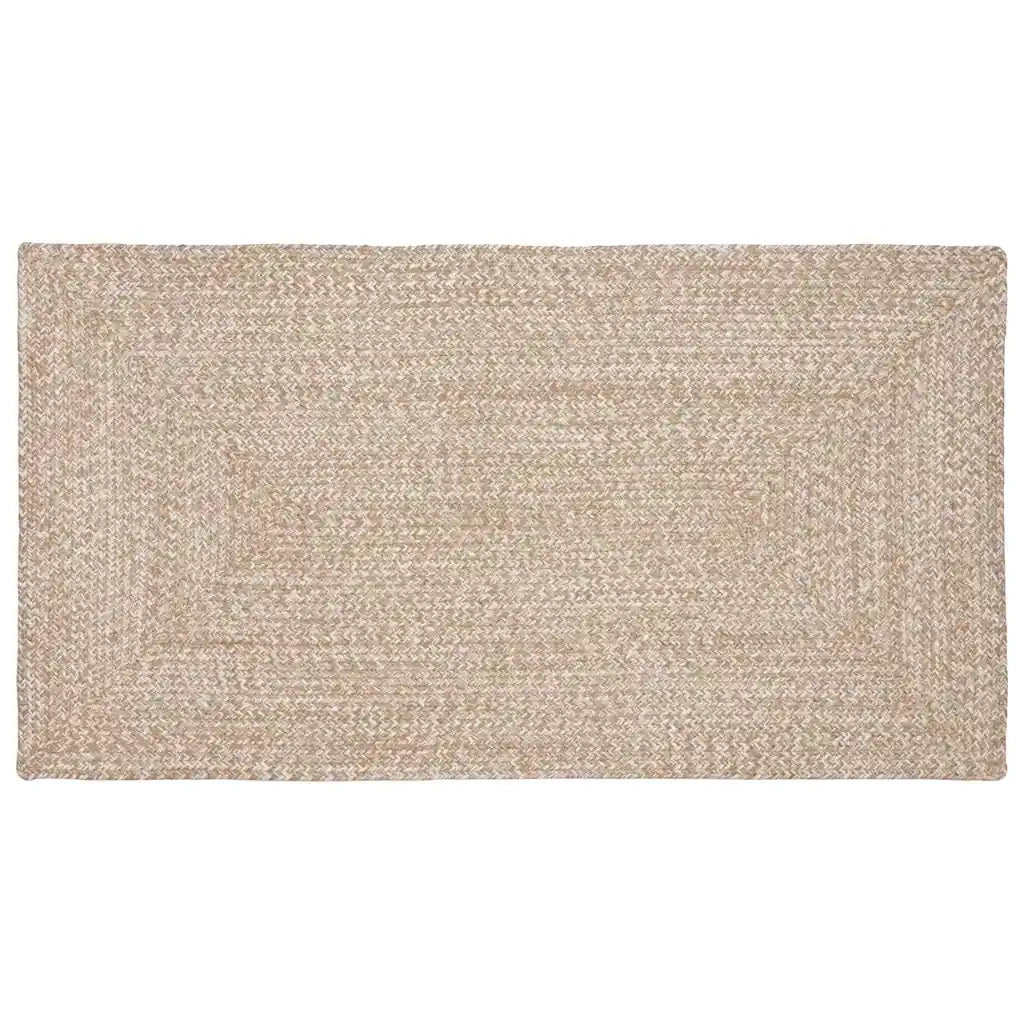 Tappeti per area Naturale e Bianco 100 x 200 cm Juta 42010476