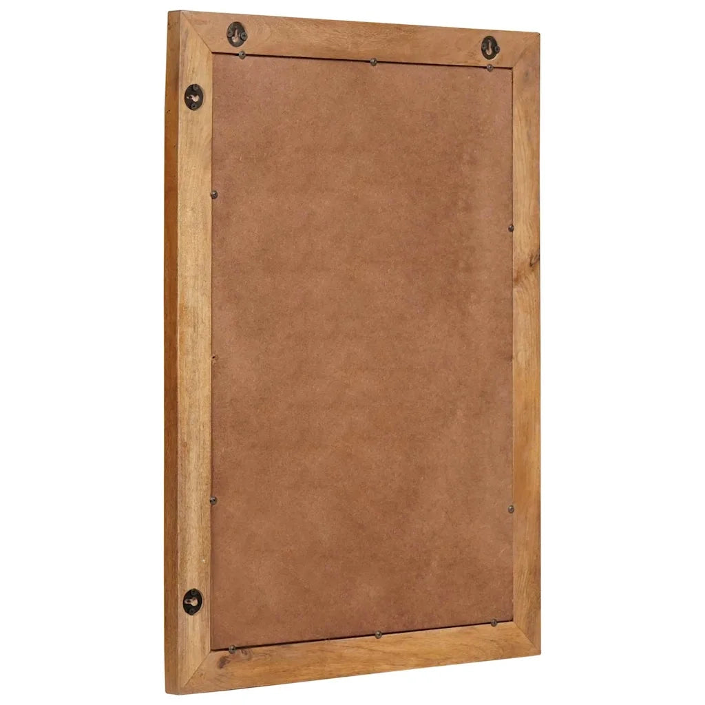 Specchio da Parete | Specchio decorativo 70 x 50 cm Legno ingegnerizzato e Vetro