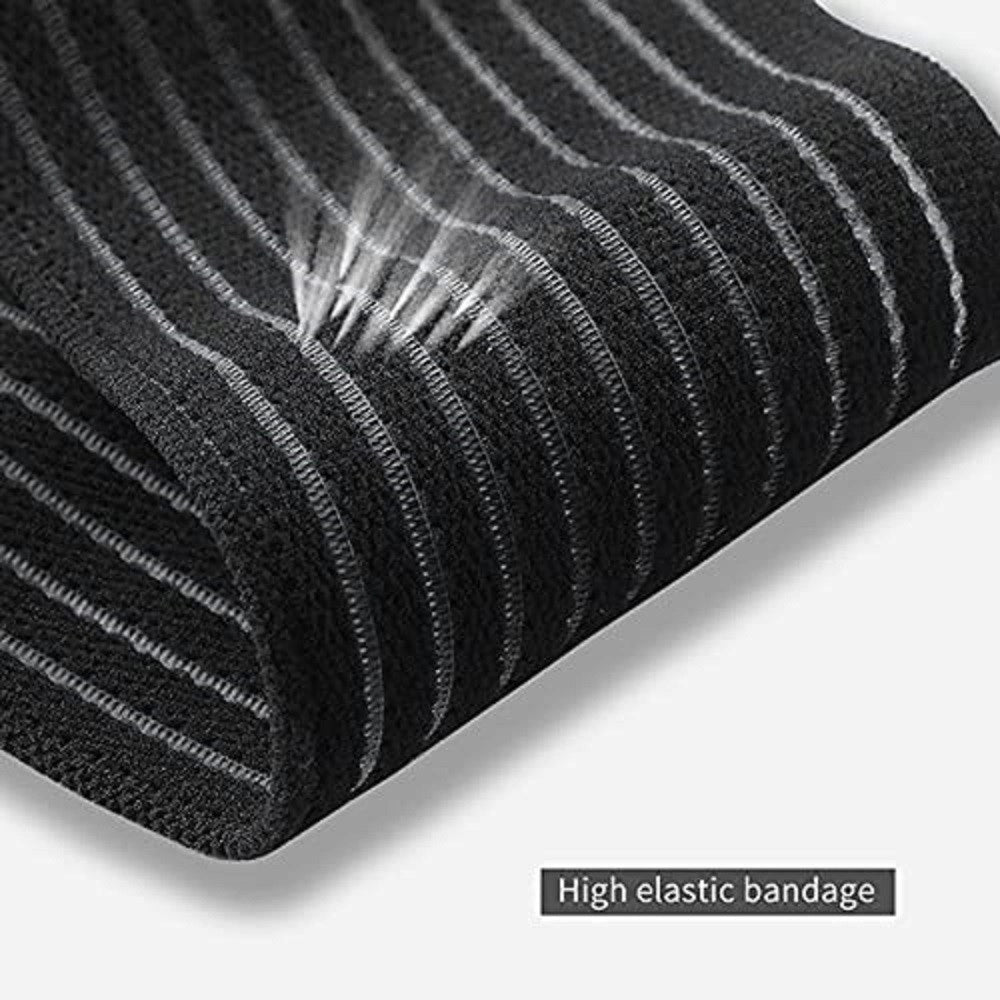 Trade Shop - Fascia Supporto Per Piede Caviglia Cavigliera Elastica Regolabile Con Strappo -