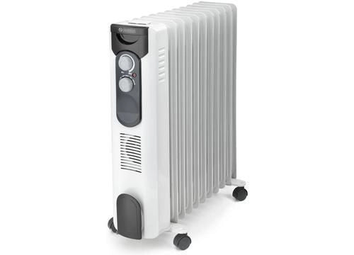 Olimpia Splendid 99619 CaldoRad 9 Radiatore a Olio 2000 W 3 livelli potenza modalita' ECO 9 elementi colore Bianco