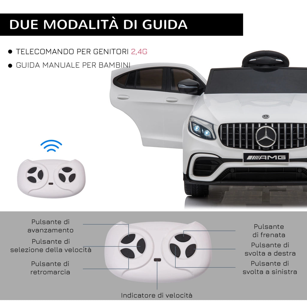 Automobile Giocattolo Elettrica per Bambini ¨C Minimal ¨C Bianco