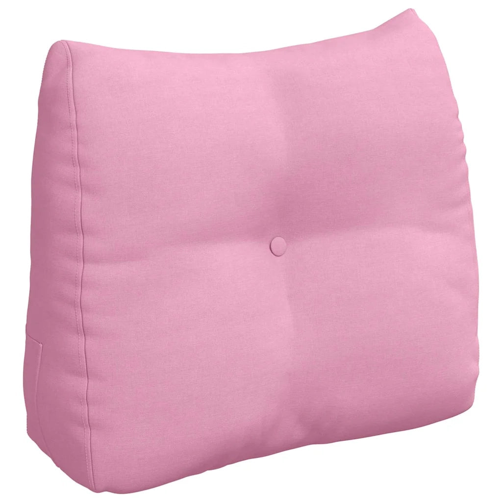 Cuscino per Schiena | Cuscino dorsale Rosa 60 x 24 x 50 cm Tessuto