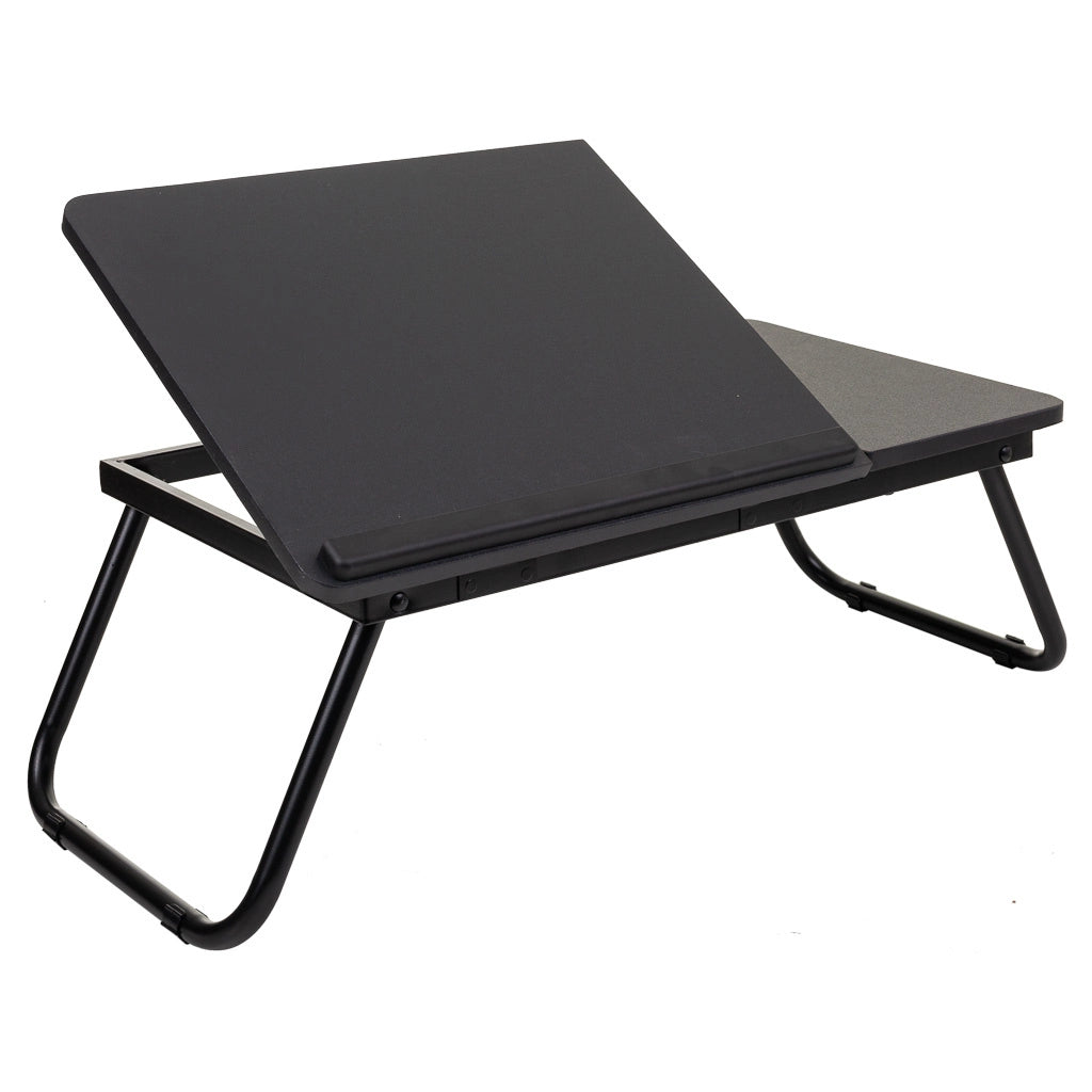 Tavolo scrivania pieghevole nero 61x35,5x20h
