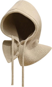 Sciarpa da Neve con Cinturino - Sciarpa Calda - Donna Sport Esterno (Camel)