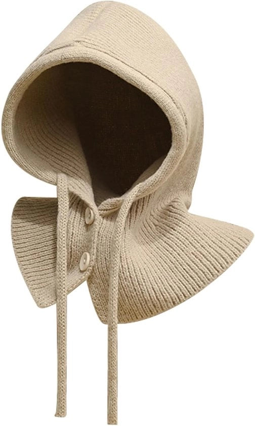 Sciarpa da Neve con Cinturino - Sciarpa Calda - Donna Sport Esterno (Camel)