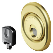 DEFENDER MAGNETICO PER SERRATURE 'MAG 3G 2M' pvd ottone  - DISEC