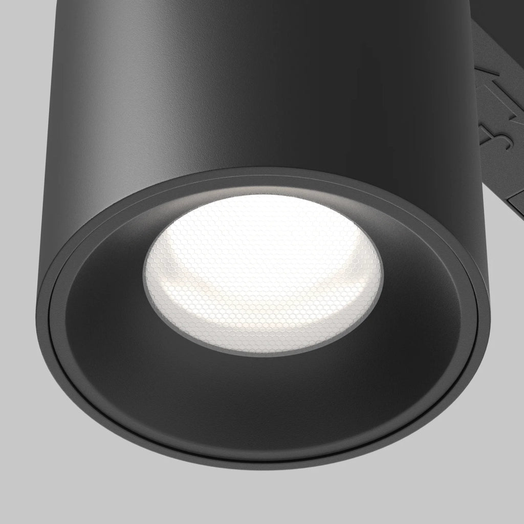 Maytoni Lampada da binario moderna Exility Alfa S 1 luce LED integrato nero alluminio