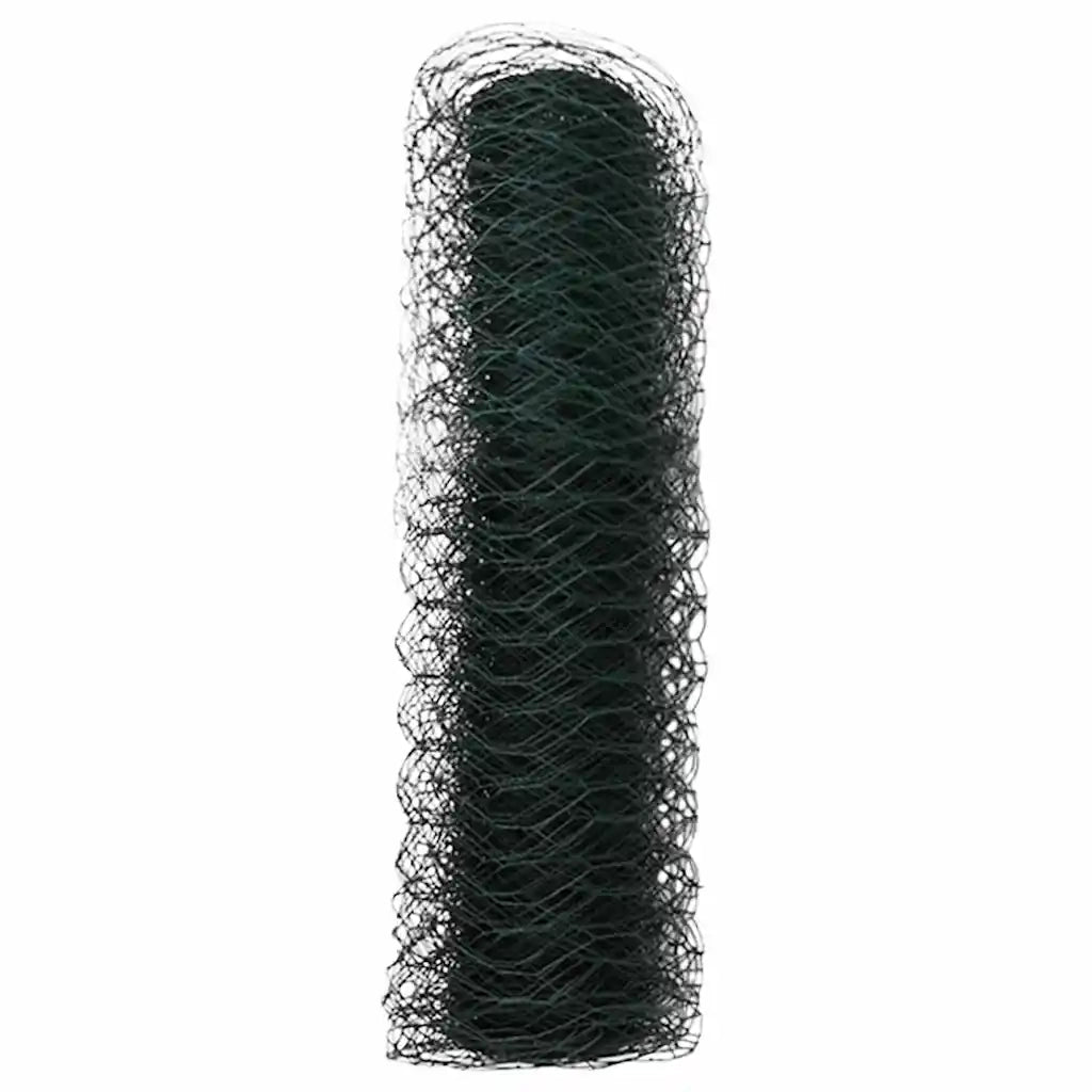 Recinzione Esagonale Verde 0,4 x 25 m PVC 42005367
