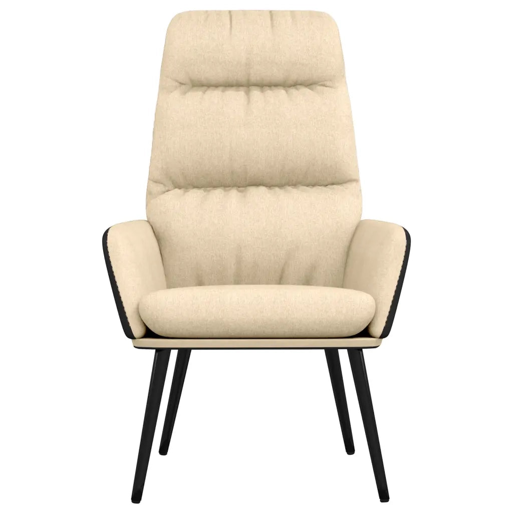 Sedia Relax Crema in Tessuto 341121