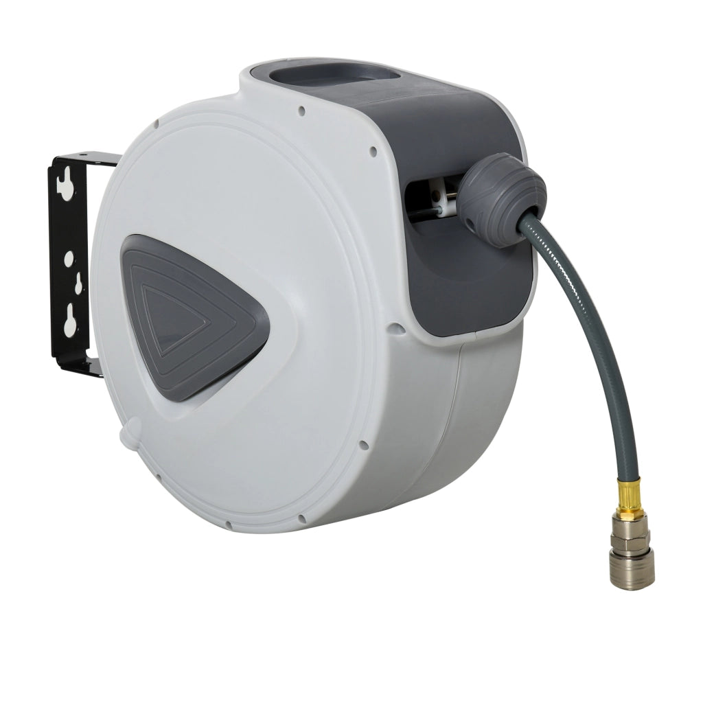 Avvolgitubo automatico per aria compressa 15m ¨C Xylo ¨C 1/4'' BSP, supporto girevole 180¡ã, ? 9,5x15mm