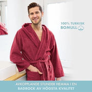 Bathrobe di cotone - morbido e soffice