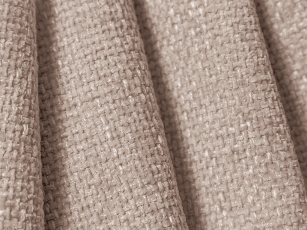 Cosmopolitan Design - Divano convertibile angolare destro con contenitore "Matera" 4 posti in ciniglia beige 