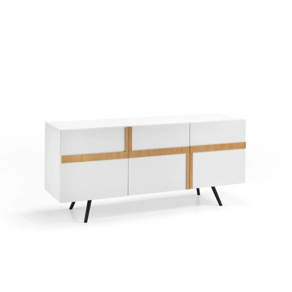 Madia 3 ante Square con ripiani interni | Duzzle