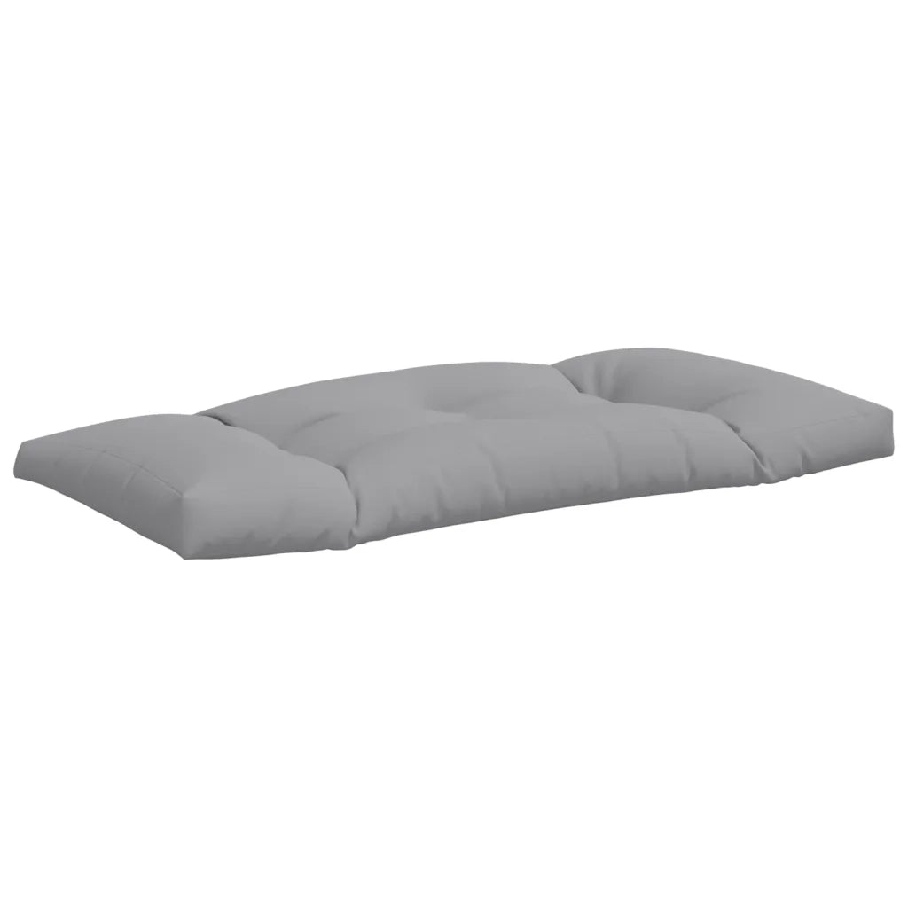 Cuscini per Pallet 3 pz Grigi in Tessuto 360945
