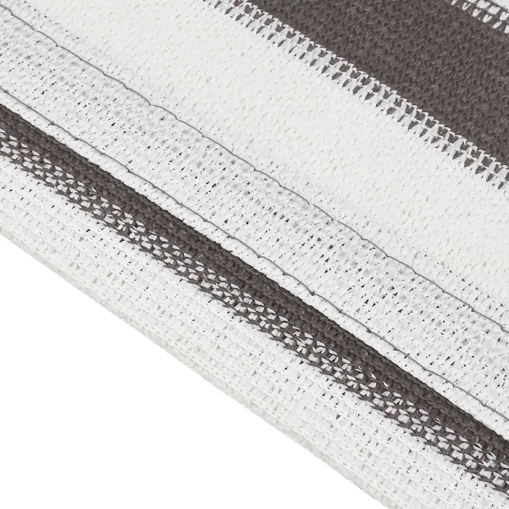 Tappeto da Tenda 200x300 cm Antracite e Bianco