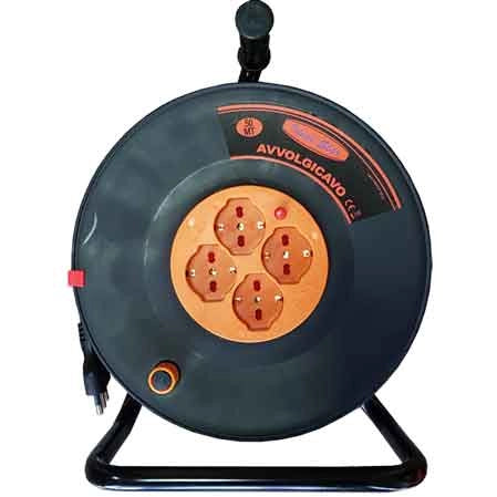 AVVOLGICAVO ELETTRICO IDEAL STAR CON CAVALETTO 50 mt - IDEAL STAR