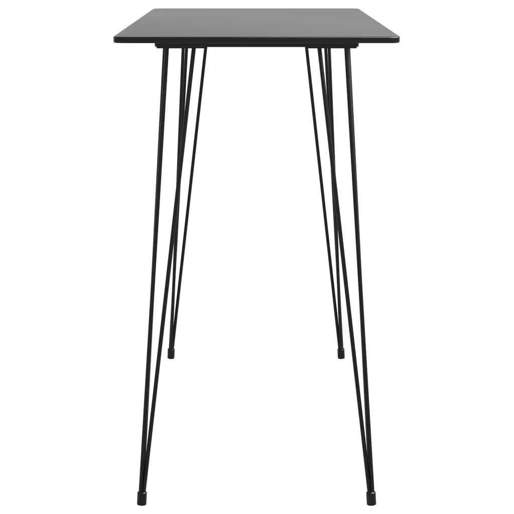 Set da Bar 5 pz Nero e Grigio 3057383