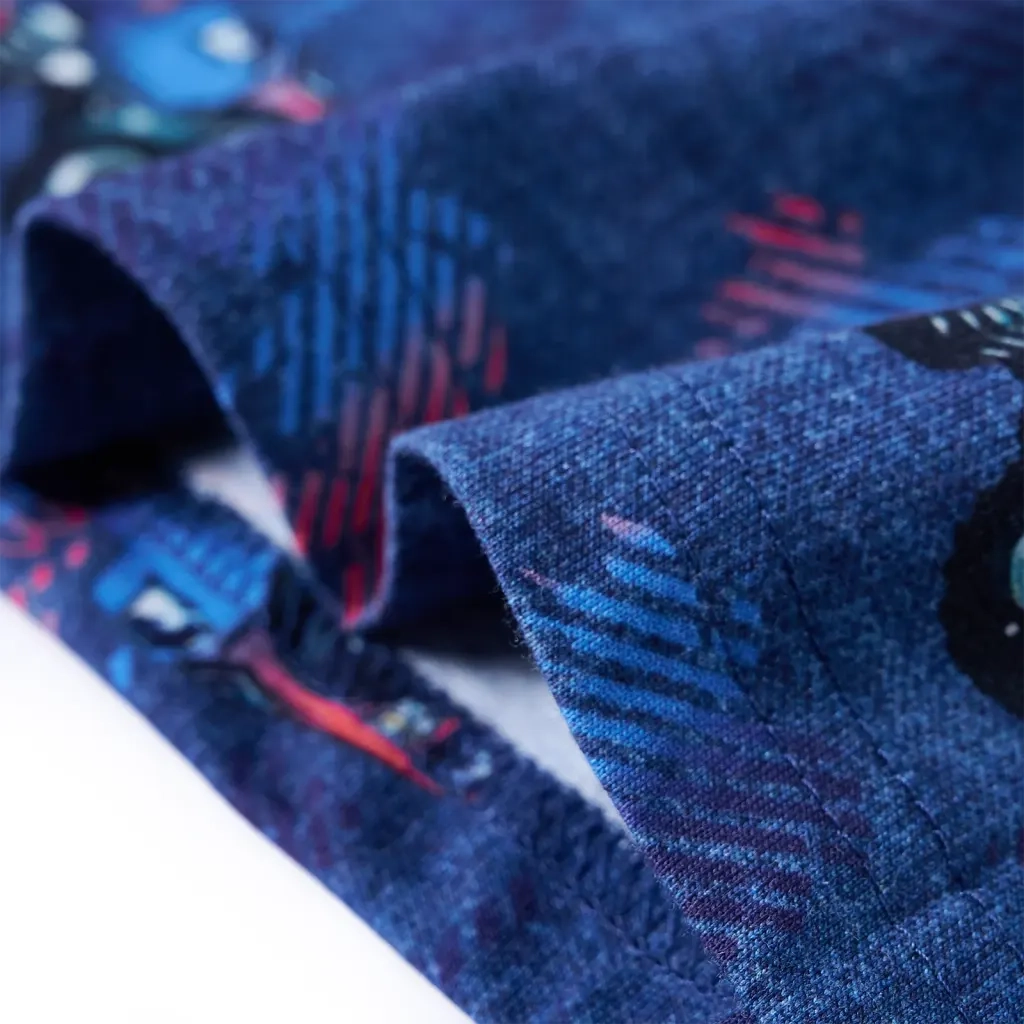 Maglietta da Bambino Blu Scuro M¨¦lange 104