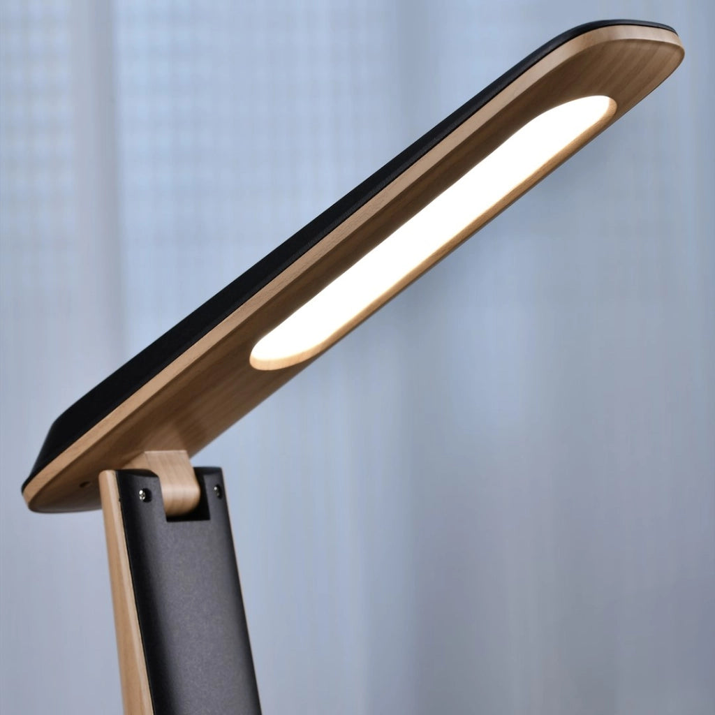 Lampada da scrivania TOP nera/marrone LED 4W dimmer CCT