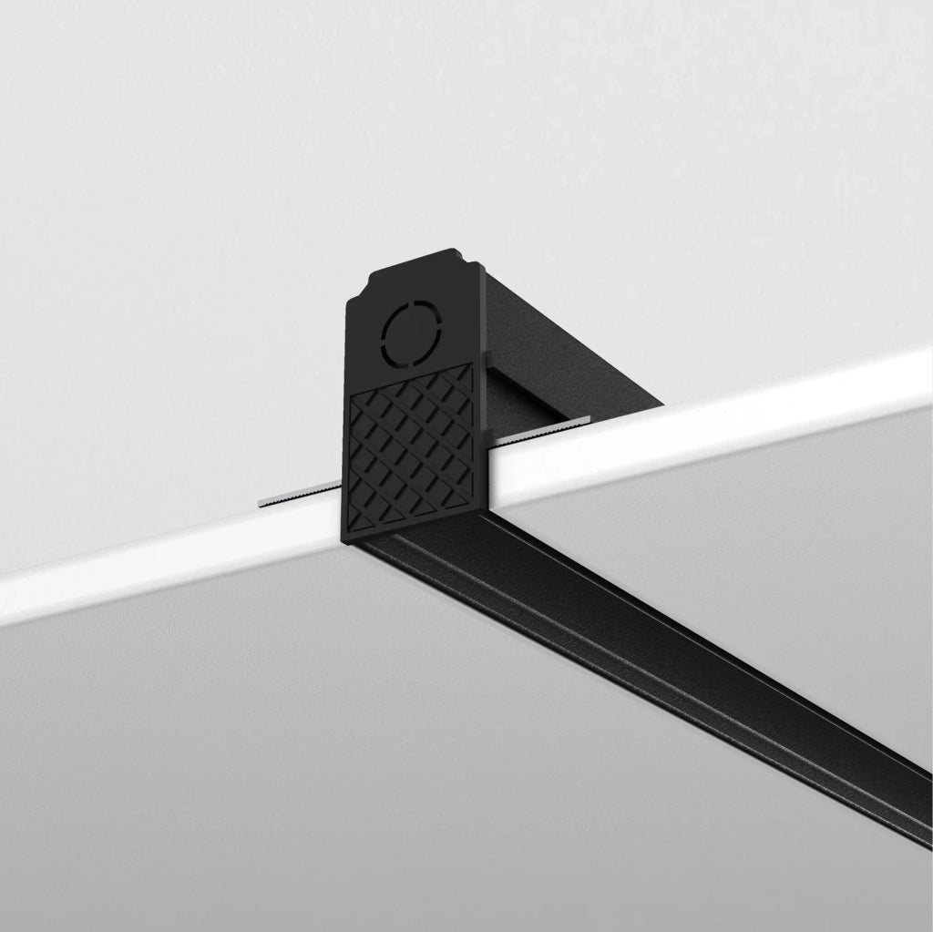 Maytoni Binario Da Incasso design Exility nero alluminio
