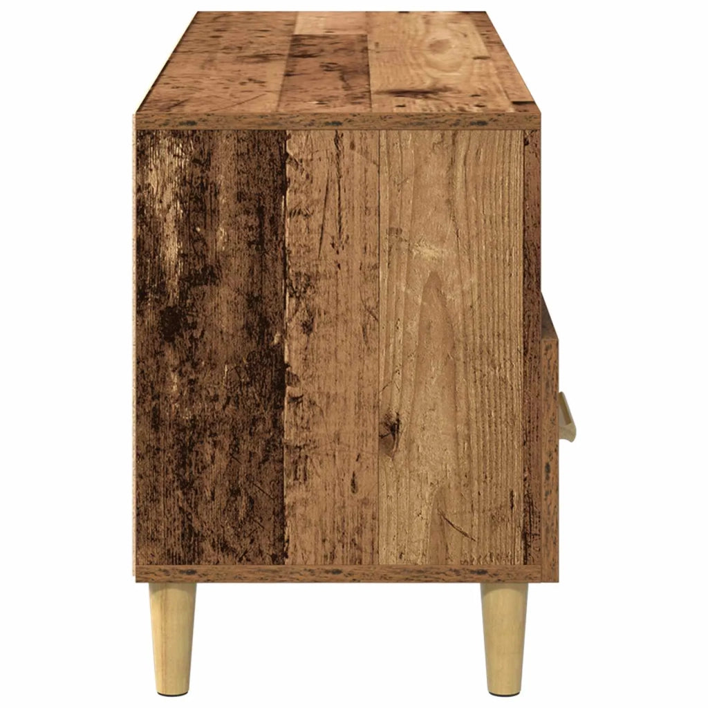 Mobile TV-Credenza per TV Legno vecchio 102 x 36 x 50 cm Legno multistrato