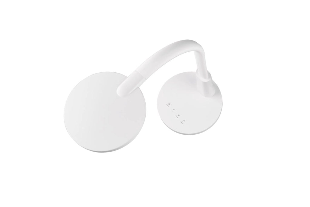 Lampada scrivania SALLY bianca LED 8W dimmer timer